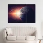 Earth From Space canvas art - Image 3