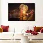 Golden Gate Bridge canvas art - Image 2