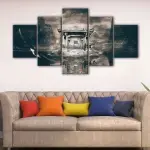 Chinese Temple Fantasy canvas art