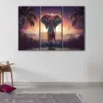 Surreal Elephant canvas art - Image 3