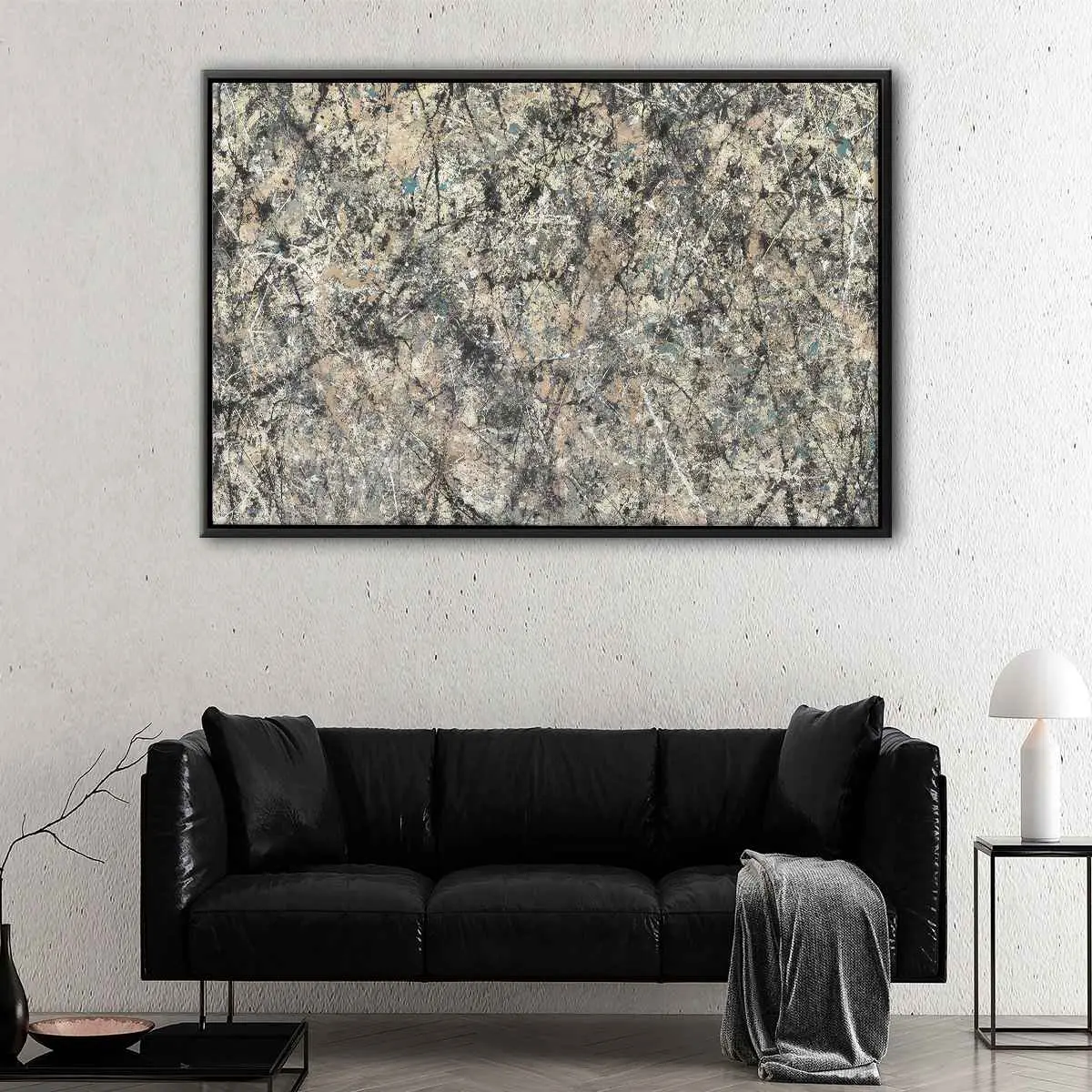 b0c1361e-lavender-mist-floating-frame-canvas Lavender Mist canvas art - Image 1