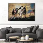 Arabian Horses canvas art - Image 2