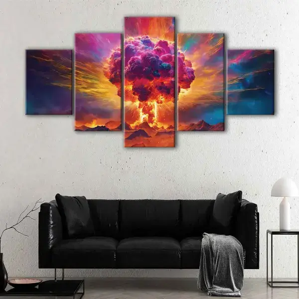 The Great Explosion canvas art