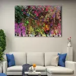 Abstract Painting canvas art - Image 2