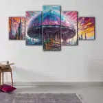 Alien City canvas art - Image 4