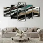 Sky Waves canvas art - Image 4