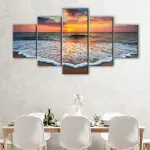 Beach Sunset canvas art