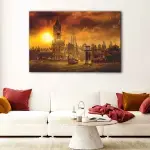 Old London View canvas art - Image 2