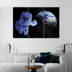 Astronaut In Space canvas art - Image 3