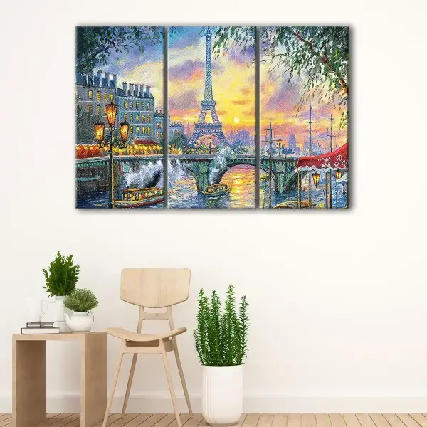Tea Time in Paris canvas art