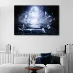 Night Butterflies canvas art - Image 2