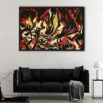 The Flame canvas art