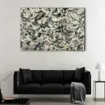 Greyed Rainbow canvas art - Image 2