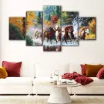 Wild Horses canvas art - Image 4