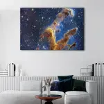 Pillars of Creation canvas art - Image 2