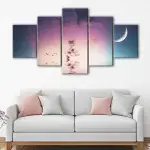 Crescent Moon canvas art