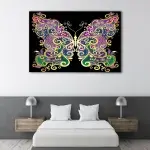Rainbow Butterfly canvas art - Image 2