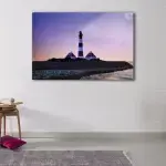 Lighthouse and Stars canvas art - Image 2