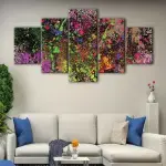 Abstract Painting canvas art - Image 4