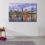 Cincinnati Skyline canvas art - Image 2