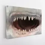 Giant Shark Mouth canvas art - Image 2