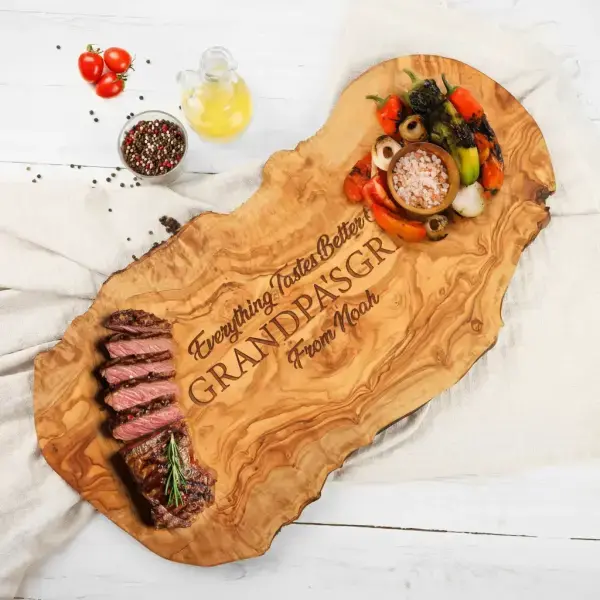 Everything Tastes Better Olive Wood Board