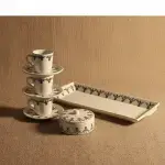 Amazigh | 15 Pièces,"AMAZIGH |  Coffee set in pottery for 6 people - Image 8