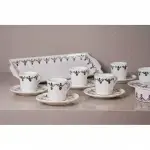 Amazigh | 15 Pièces,"AMAZIGH |  Coffee set in pottery for 6 people - Image 2