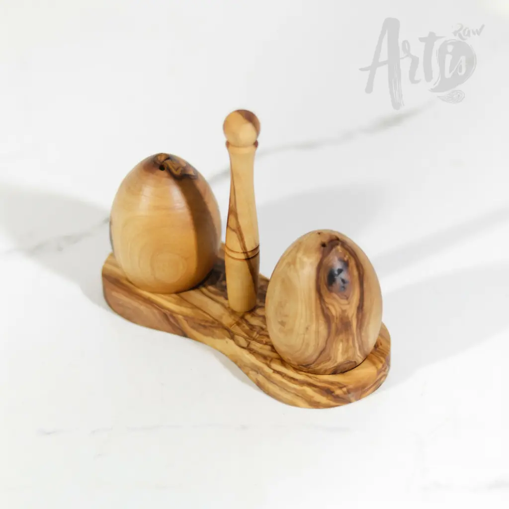 JC010_20251031_170649_722785_2 Artisraw Ceramic Salt Pepper Shaker Set - Image 1