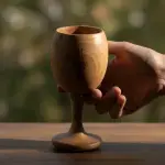 Ben Olive Wood Goblet - Image 10
