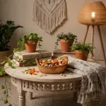 Bohemian Olive Wood Dish - Image 7