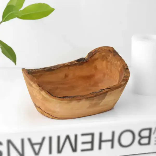 Bohemian Olive Wood Dish