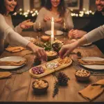 Divided Wooden Serving Dish Olive Wood - Image 7