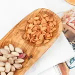 Divided Wooden Serving Dish Olive Wood - Image 4