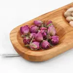 Divided Wooden Serving Dish Olive Wood - Image 3