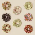 Dried Flower Wreath - Natural - Image 4