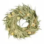 Dried Flower Wreath - Natural - Image 3