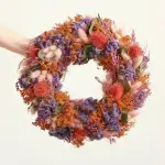 Dried flower wreath Pretty Bloom