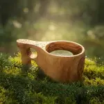 Durable Kuksa Cup Handmade from Olive Wood - Image 13