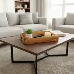 Handcrafted Wooden Serving Tray - Image 8