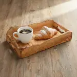 Handcrafted Wooden Serving Tray - Image 7