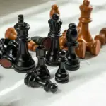 Handmade Olive Wood Chess Pieces - Artisan Set - Image 6