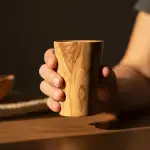 Handmade Olive Wood Cup - Image 10