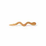 Handmade Olive Wood Hair Stick - Image 5