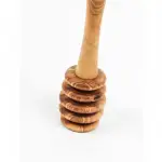 Handmade Olive Wood Honey Dipper - Image 3