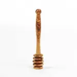 Handmade Olive Wood Honey Dipper - Image 2
