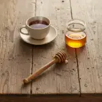 Handmade Olive Wood Honey Dipper - Image 11