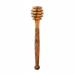 Handmade Olive Wood Honey Dipper - Image 10