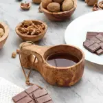 Handmade Olive Wood Kuksa Mug - Image 2