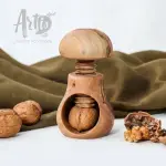 Handmade Olive Wood Nut Crusher